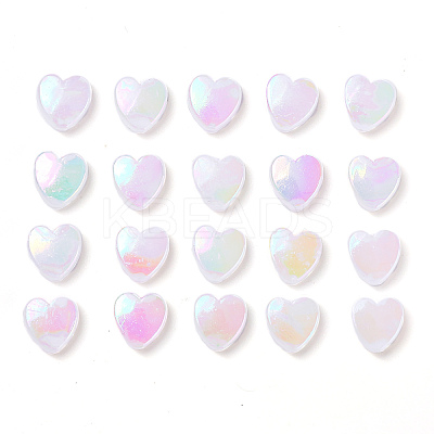 100Pcs Eco-Friendly Transparent Acrylic Beads TACR-YW0001-07H-1
