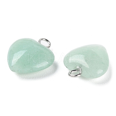 Natural Green Aventurine Pendants G-E603-01P-07-1