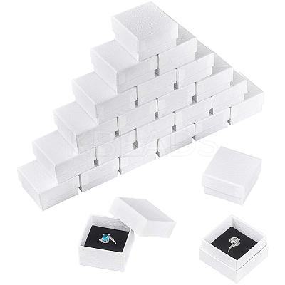 Texture Paper Jewelry Gift Boxes OBOX-NB0001-10A-01-1