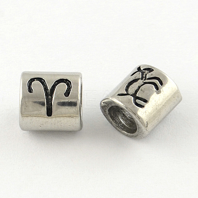 Tarnish Resistant Smooth Surface 304 Stainless Steel European Bead STAS-R079-A03-1