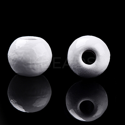 Spray Painted Alloy Beads PALLOY-TAC0044-50G-1