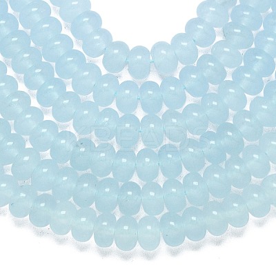 Natural Malaysia Jade Beads Strands X-G-B165-G01-5x8mm-07-1