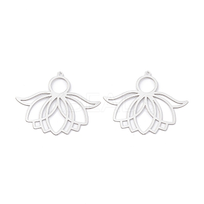 Non-Tarnish 201 Stainless Steel Pendants X-STAS-B038-06P-1