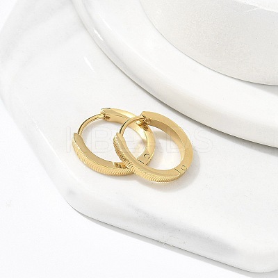304 Stainless Steel Hoop Earrings for Women EJEW-C096-58G-1