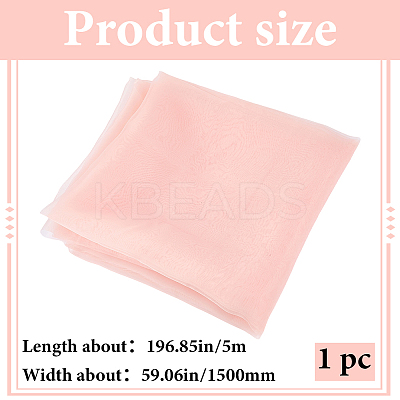 Organza Fabric DIY-WH20050-60A-1