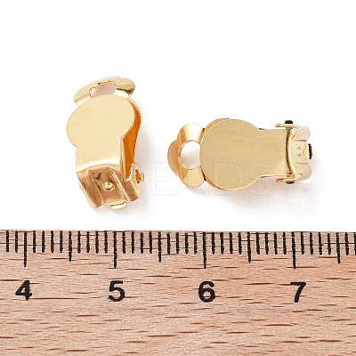 304 Stainless Steel Clip-on Earring Findings X-STAS-T045-33A-G-1