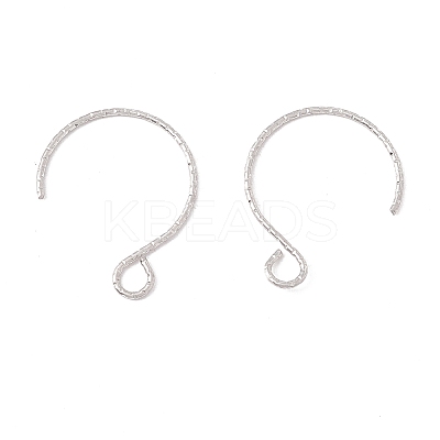 Tarnish Resistant 316 Surgical Stainless Steel Earring Hooks X-STAS-D183-03P-02-1