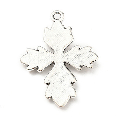 Tibetan Style Alloy Pendants PALLOY-P293-166-1