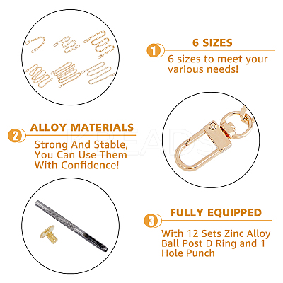 Purse Handle Replacement Kits FIND-FH0006-58-1