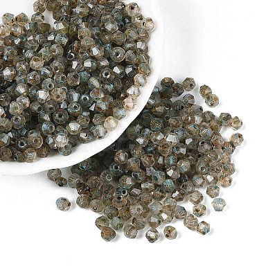 Picasso Glass Seed Beads SEED-N011-02C-1