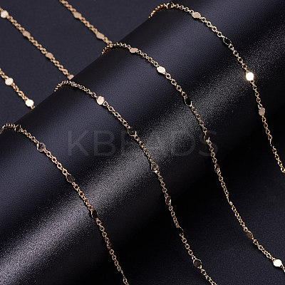 Brass Link Chains CHC-T007-02G-1