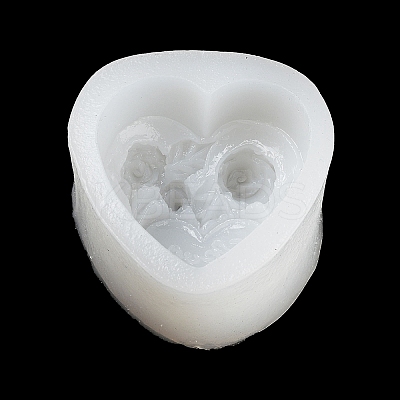 Valentine's Day Heart & Rose DIY Silicone Molds SIL-Z008-02D-1