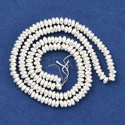 Electroplated Synthetic Non-Magnetic Hematite Beads Strands G-U003-12A-1