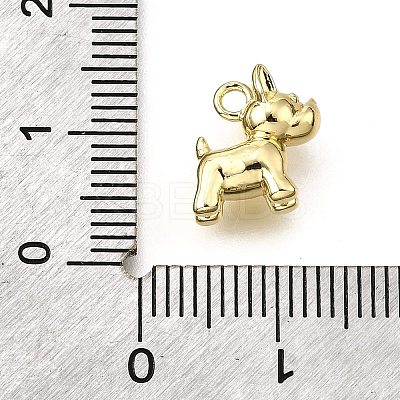 Brass Charms X-KK-V011-44G-1