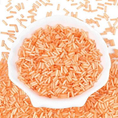 Glass Bugle Beads X-SEED-N007-28L-1