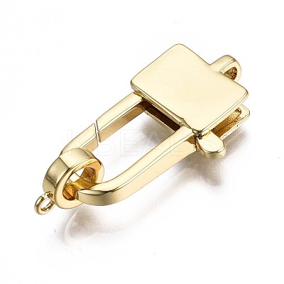 Brass Lobster Claw Clasps LS-KK-S362-001G-NR-1