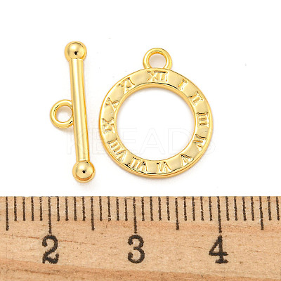 Brass Toggle Clasps KK-A223-20G-1