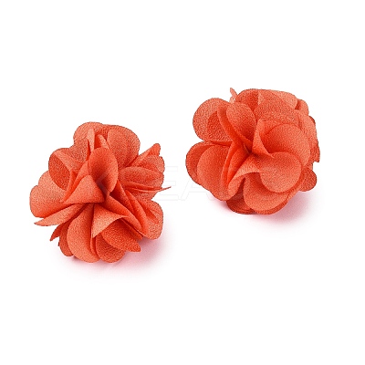 Polyester Fabric Flowers FIND-ZX004-11-05-1
