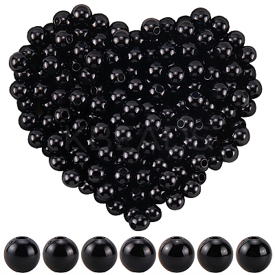 ABS Plastic Imitation Pearl Beads KY-SP0001-58B-1