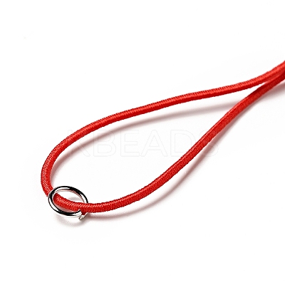 Adjustable Elastic Cord Bracelet Making AJEW-JB00008-03-1
