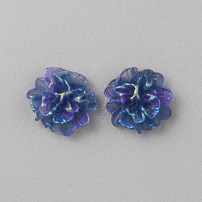 Luminous Transparent Resin Cabochons X-CRES-TAC0001-009A-1