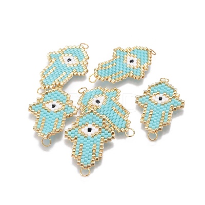 MIYUKI & TOHO Handmade Japanese Seed Beads Links SEED-A029-HH02-1