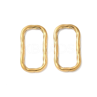 304 Stainless Steel Twisted Linking Rings STAS-L300-006B-G-1