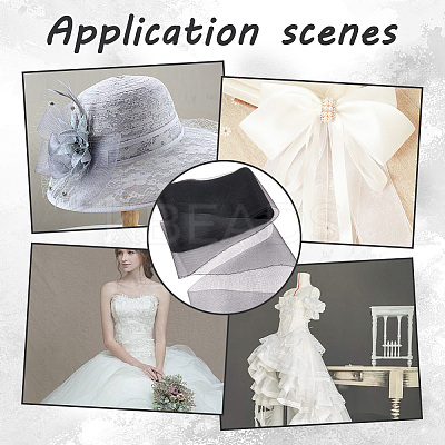 Polyester Mesh Fabric DIY-WH0504-269A-1