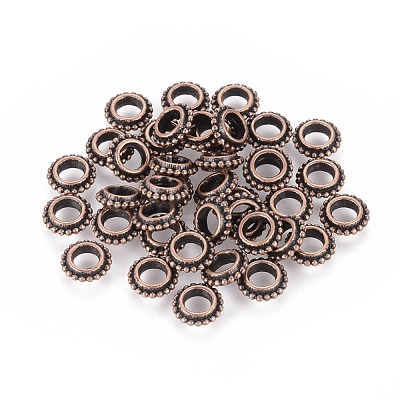 Tibetan Style Alloy Spacer Beads RLF11067Y-NF-1