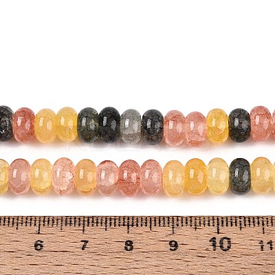 Glass Beads Strands GLAA-N059-5x8mm-31-1