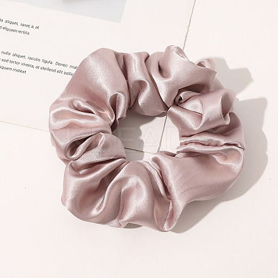 Satin Face Elastic Hair Accessories OHAR-PW0007-43F-1