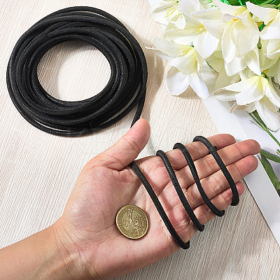 5M DIY Frosted Cowhide Leather Cord OCOR-GF0004-97C-01-1
