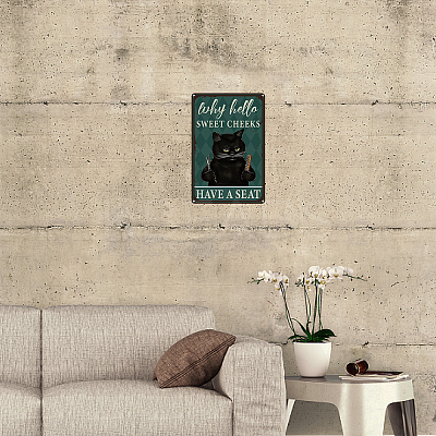 Iron Sign Posters AJEW-WH0157-554-1