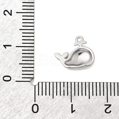Marine Organism Theme 304 Stainless Steel Charms STAS-Z179-40P-06A-1
