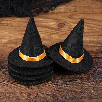 Halloween Theme Cloth Witch Hat DOLL-PW0001-193-1