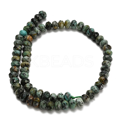 Natural African Turquoise(Jasper) Beads Strands G-Z111-A13-02-1