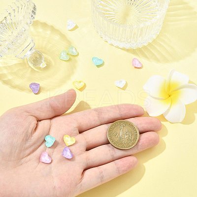 12Pcs 6 Colors Glass Rhinestone Cabochons RGLA-FS0001-19-1
