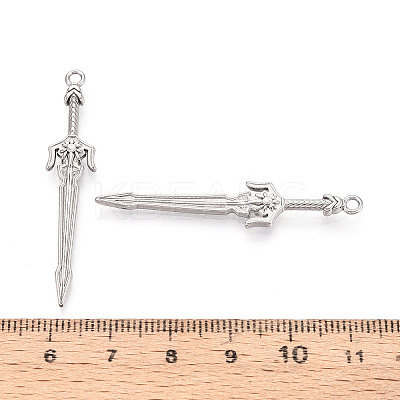 304 Stainless Steel Pendants X-STAS-N114-61P-1