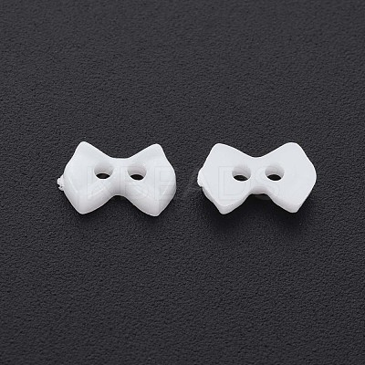 2-Hole Plastic Buttons BUTT-N018-028-10-1
