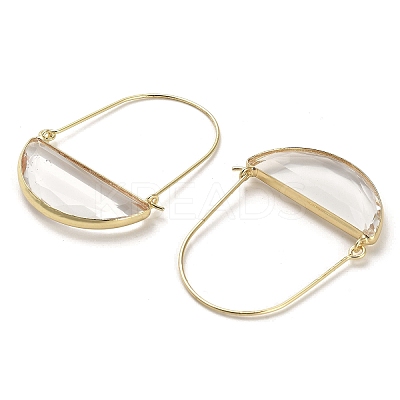Glass with Brass Pendants GLAA-G111-01G-01-1