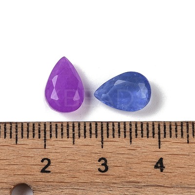 Glass Rhinestone Cabochons GLAA-A013-07B-M-1