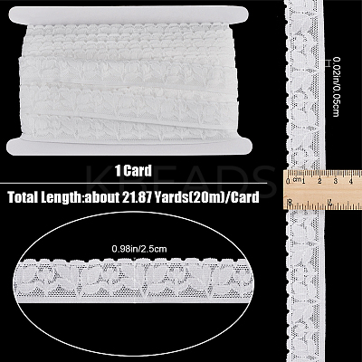20M Nylon Elastic Lace Trim OCOR-GF0003-78-1