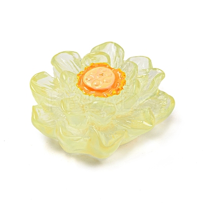 Luminous Transparent Resin Decoden Cabochons CRES-F032-B04-1