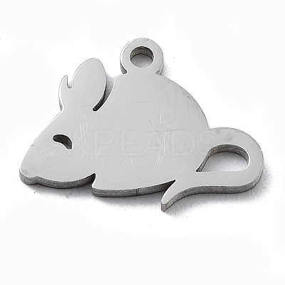 Non-Tarnish 304 Stainless Steel Charms STAS-K272-01D-P-1