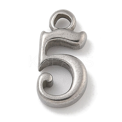 Anti-Tarnish 304 Stainless Steel Charms STAS-D197-03P-1