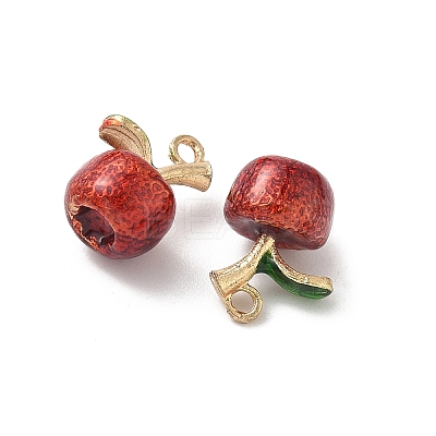 Alloy Enamel Pendants FIND-C074-02D-1