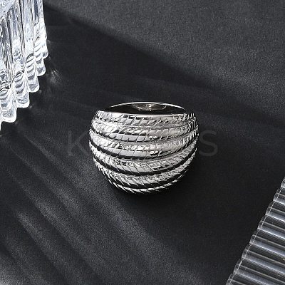 304 Stainless Steel Wide Finger Ring for Unisex RJEW-Z076-02P-02-1