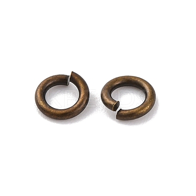Brass Saw Cut Open Jump Rings LS-KK-G514-01H-AB-1