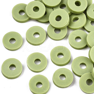 Handmade Polymer Clay Beads CLAY-Q251-4.0mm-49-1