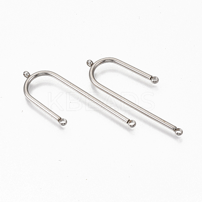 Tarnish Resistant 304 Stainless Steel Asymmetric Length Chandelier Component Links STAS-T050-029P-1